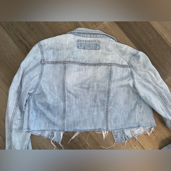 Express Studded Denim Jacket - Picture 4 of 4